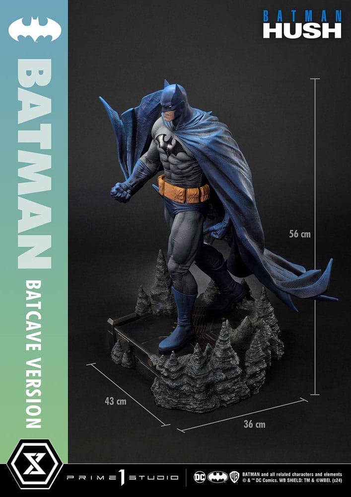 Batman Ultimate Premium Masterline Series Statue 1/4 Hush (Comics) Batman Deluxe versión 56 cm