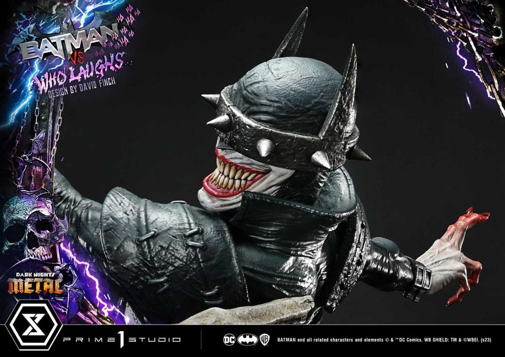 Dark Nights: Metal Ultimate Premium Masterline Series Statue 1/4 Batman vs Batman qui rit 67 cm