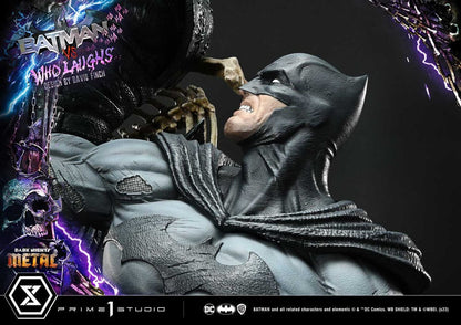 Dark Nights: Metal Ultimate Premium Masterline Series Statue 1/4 Batman vs Batman qui rit 67 cm