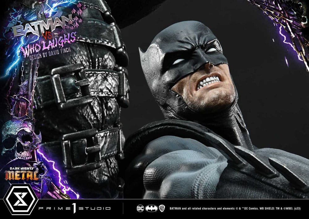 Dark Nights: Metal Ultimate Premium Masterline Series Statue 1/4 Batman vs Batman qui rit 67 cm