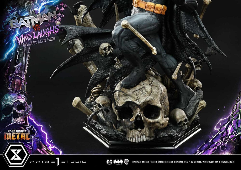 Dark Nights: Metal Ultimate Premium Masterline Series Statue 1/4 Batman vs Batman qui rit 67 cm