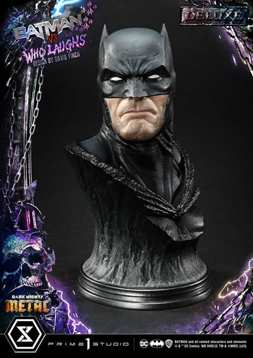 Dark Nights: Metal Ultimate Premium Masterline Series Statue 1/4 Batman vs Batman qui rit de luxe bonus version 67 cm