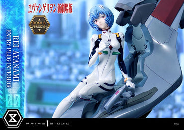 Reconstruir la estatua de Evangelion 1/4 Rei Ayanami Bonus versión 66 cm