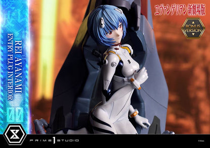 Reconstruir la estatua de Evangelion 1/4 Rei Ayanami Bonus versión 66 cm