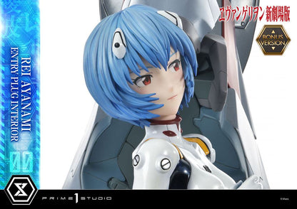 Reconstruir la estatua de Evangelion 1/4 Rei Ayanami Bonus versión 66 cm