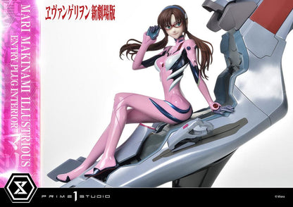 Reconstrucción de Evangelion Ultimate Premium Masterline STATUE 1/4 Mari Makinami Ilustre Bonus ver. 64 cm