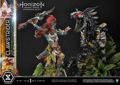 Horizon verboden West Ultimate Premium Masterline Series Statue 1/4 Clawstrider 68 cm