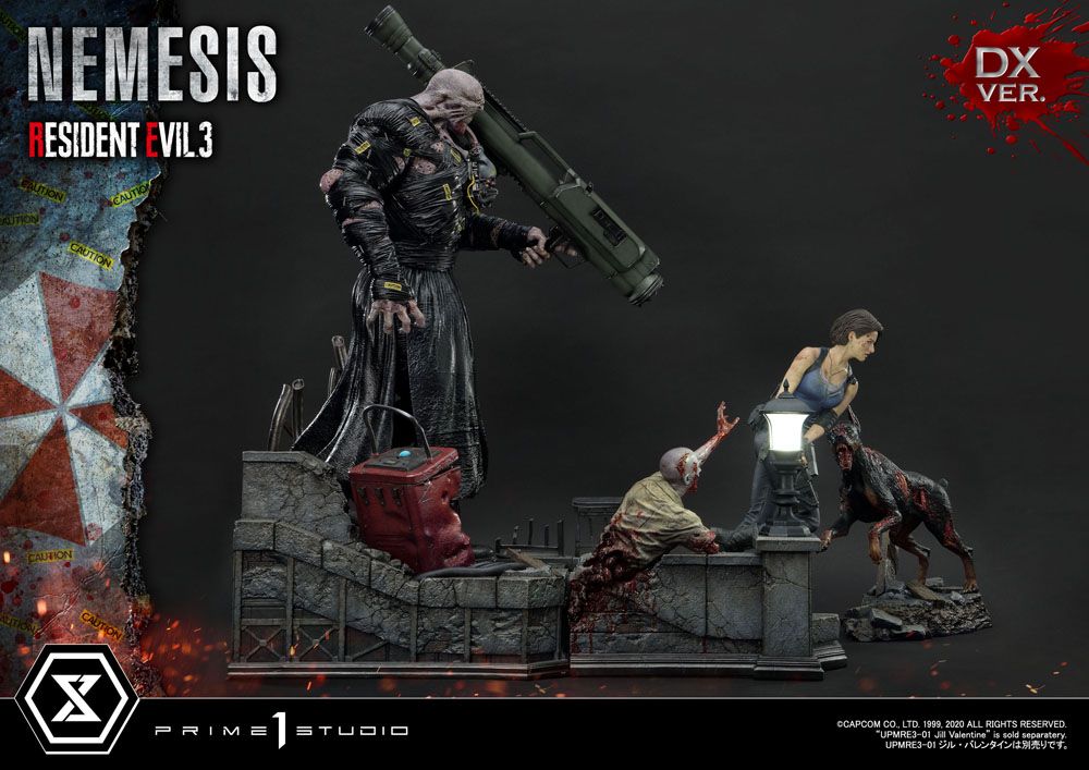 Resident Evil 3 Statue 1/4 Nemesis Deluxe versión 92 cm