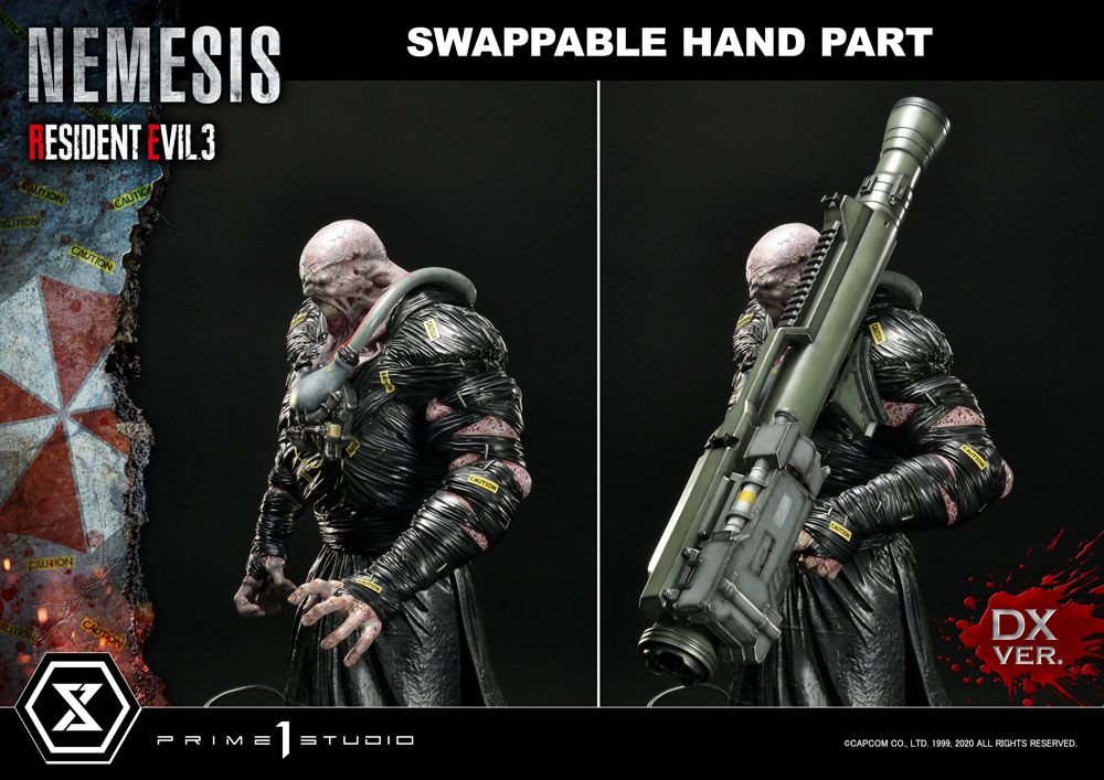 Resident Evil 3 Statue 1/4 Nemesis Deluxe versión 92 cm