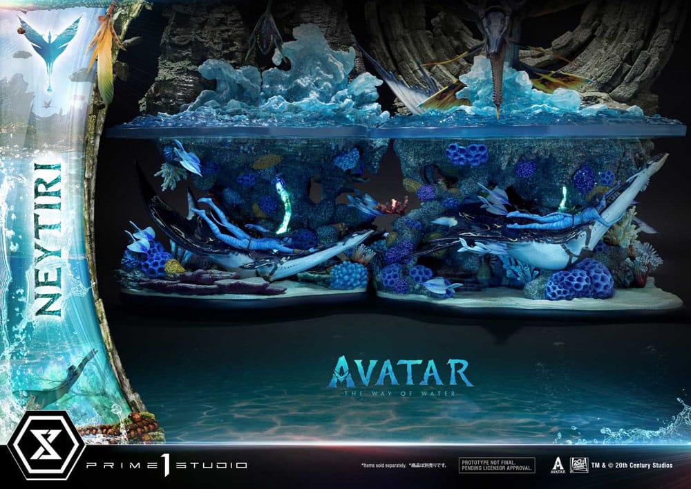 Avatar: vägen för vattenstaty Neytiri 77 cm