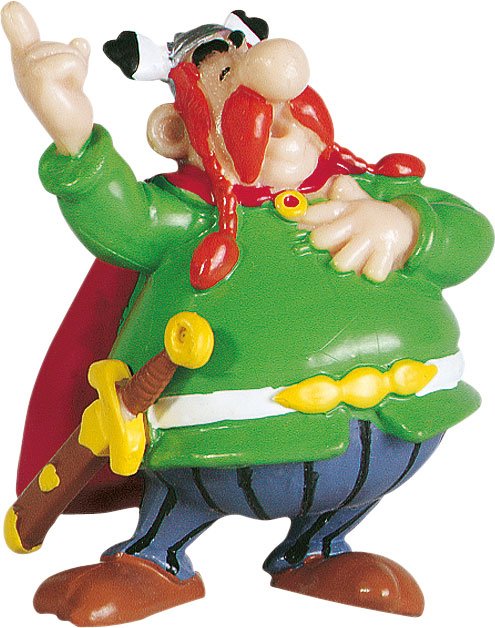 Asterix Figure Vitalstatistix the chief 6 cm