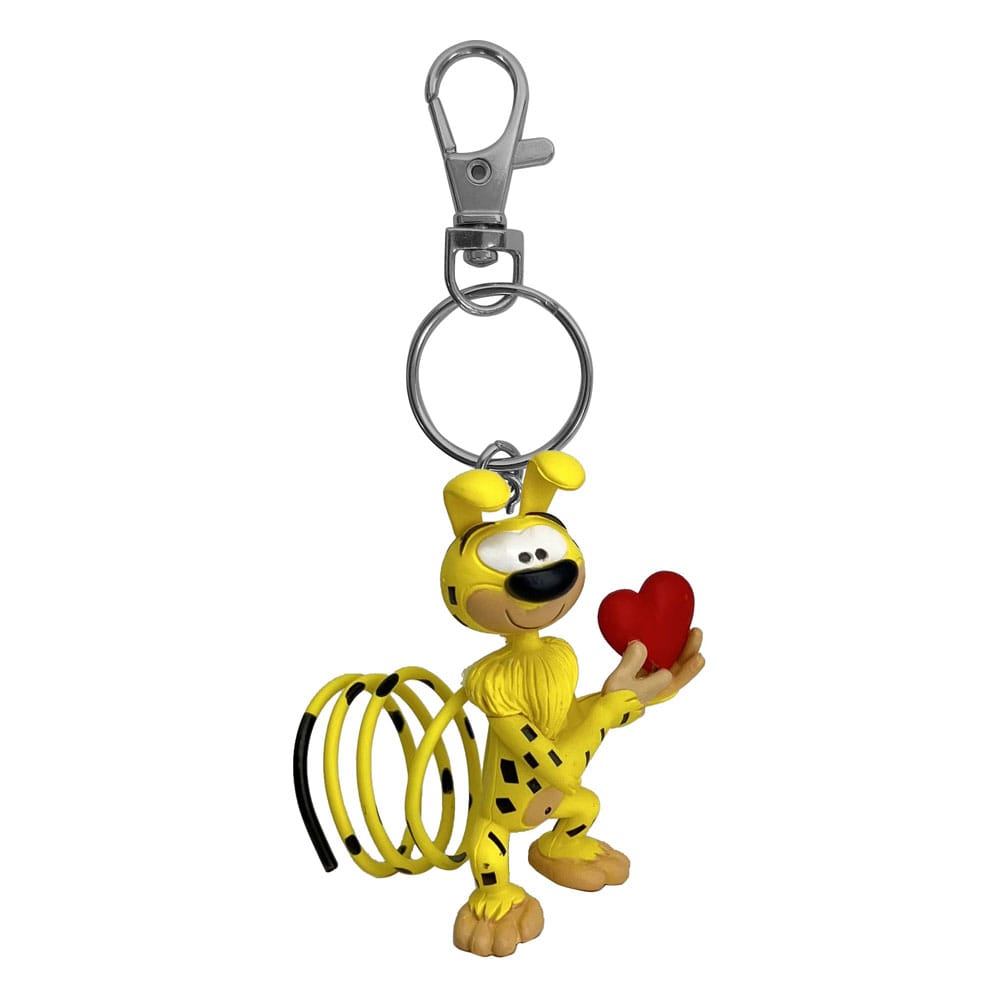 Marsupilami nøkkelring Marsupilami hjerte 12 cm