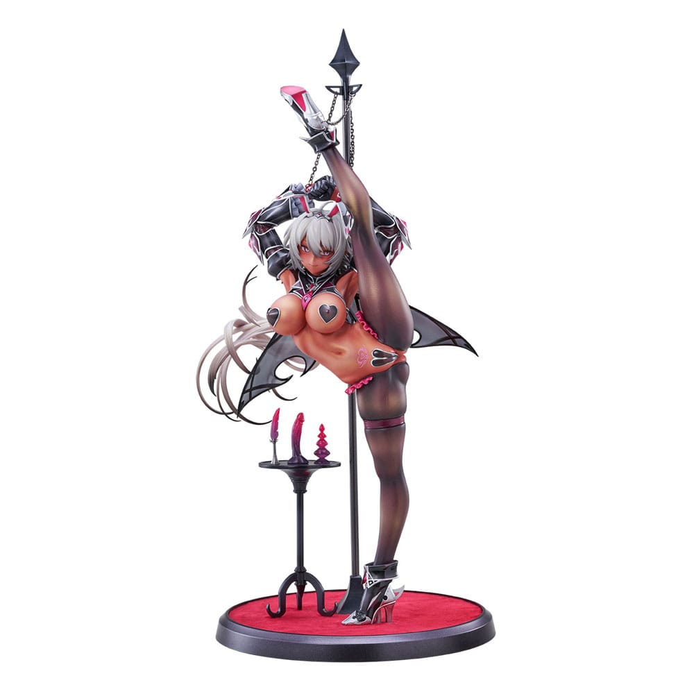 Original PVC-statue 1/6 fangeridder Zephilia Tan Ver. 38 cm