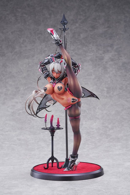 Original PVC-statue 1/6 fangeridder Zephilia Tan Ver. 38 cm