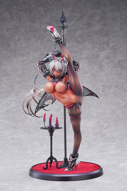 Original PVC-statue 1/6 fangeridder Zephilia Tan Ver. 38 cm