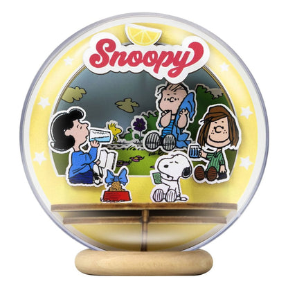 Peanuts Puremind Model Kit Wooden Theatre Globe Picnic Party