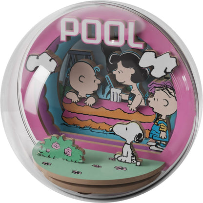 Pinda's Puremind Model Kit Wooden Theatre Globe Cool Pool