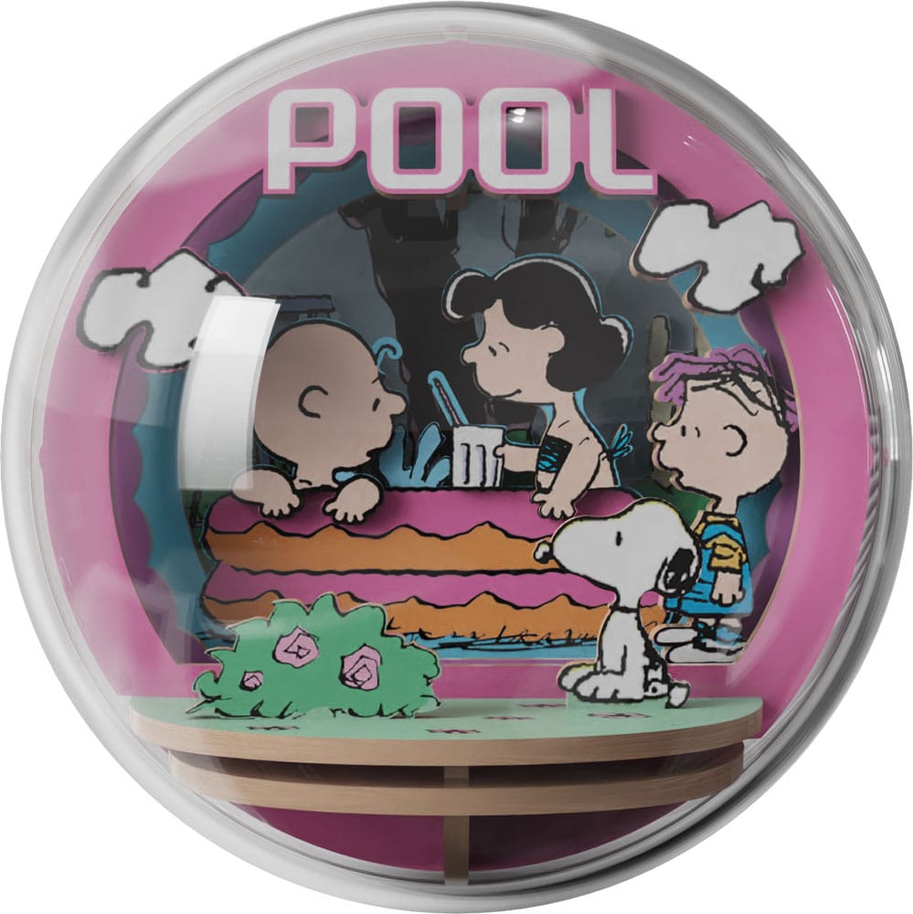 Pinda's Puremind Model Kit Wooden Theatre Globe Cool Pool
