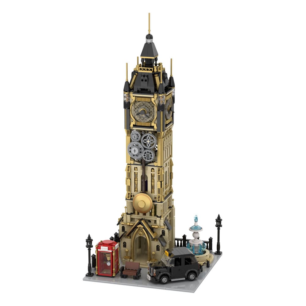 Original-SteamPunk Series Building Set SEPUNK Clock Tower Park 58 cm