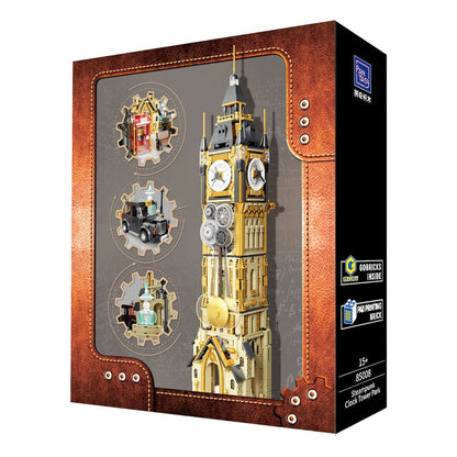 Original-SteamPunk Series Building Set SEPUNK Clock Tower Park 58 cm