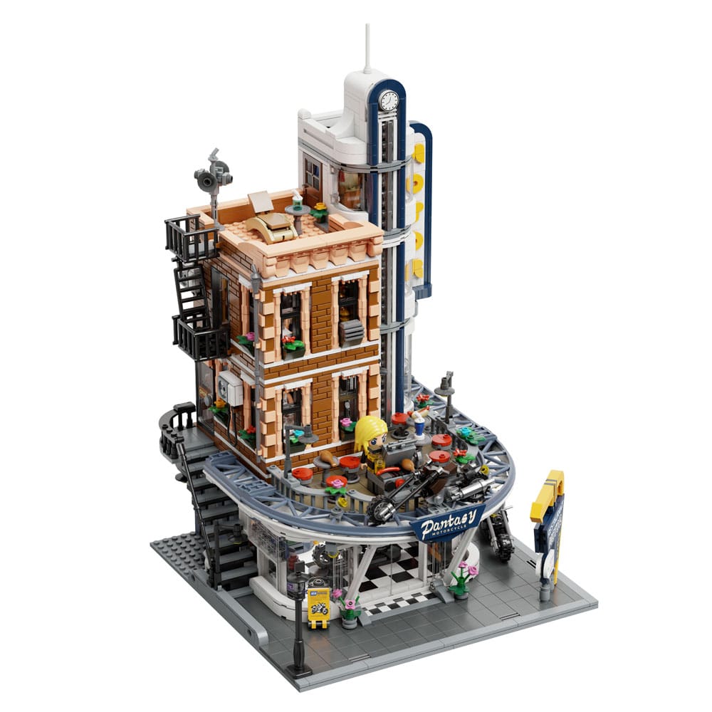 Pantasy Original Kit de Construction Moto Restaurant