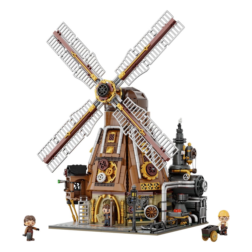 Pantasy Original Construction Steampunk Windmühlen-Werkstatt