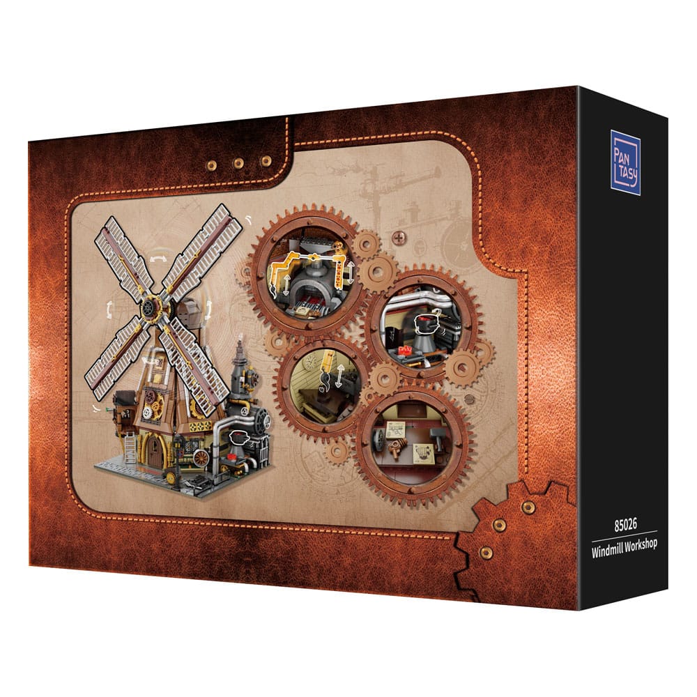 Pantasy Original Construction Steampunk Windmühlen-Werkstatt