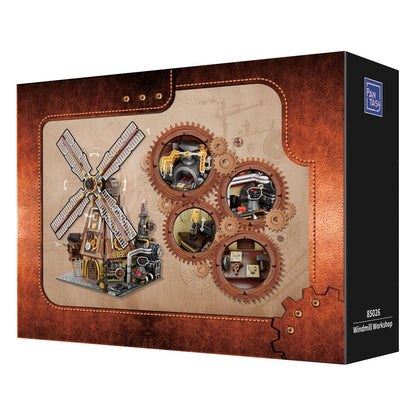 Pantasy Original Construction Steampunk Windmühlen-Werkstatt