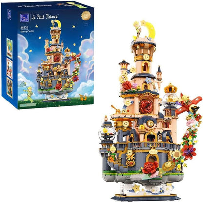 Il set di costruzioni del piccolo principe starry castello