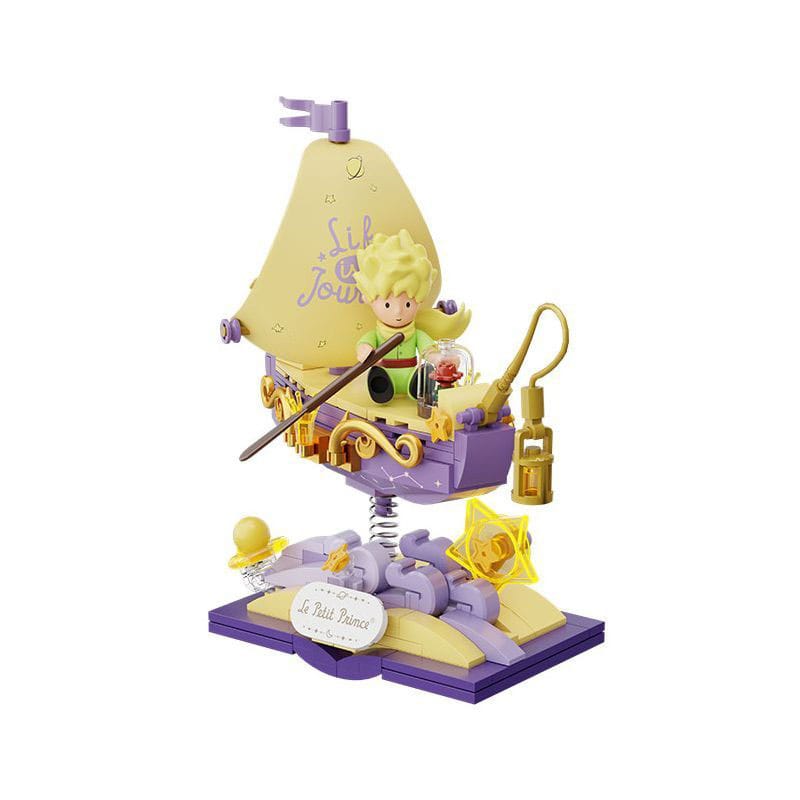 Den lilla Prince Starry Ride Construction Set Boat 16 cm