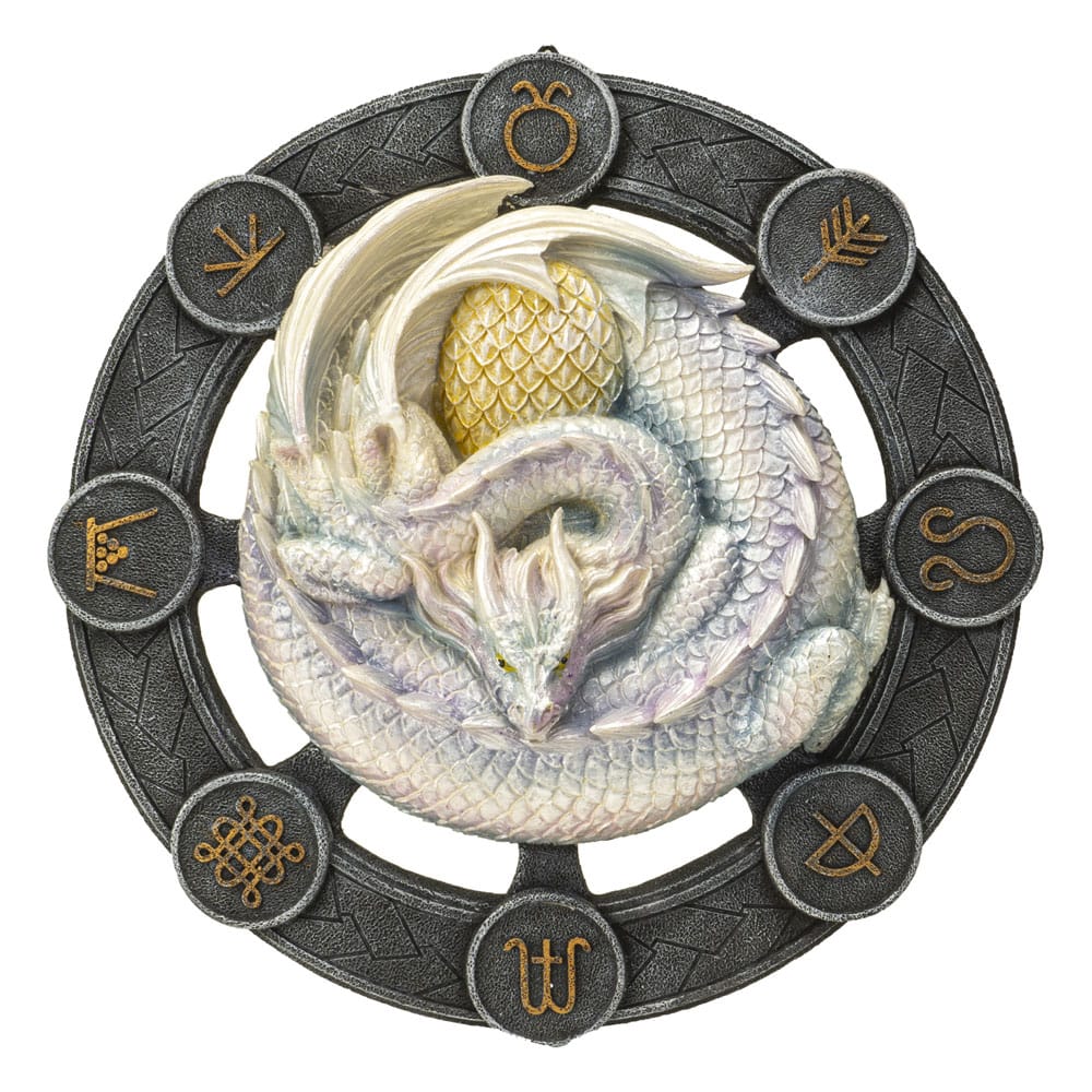 Anne Stokes Plaque Ostara Dragon 32 cm