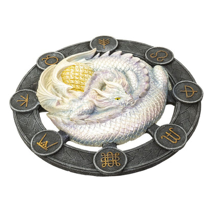 Anne Stokes Plaque Ostara Dragon 32 cm