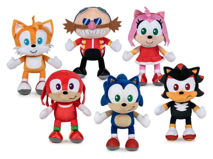 Sonic plysfigurer søde 22 cm sortiment (12)