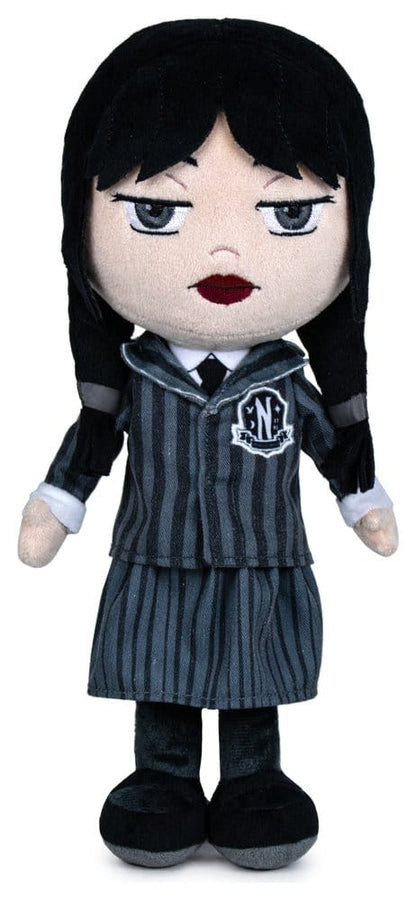 Mercoledì peluche bambola di pezza uniforme 32 cm