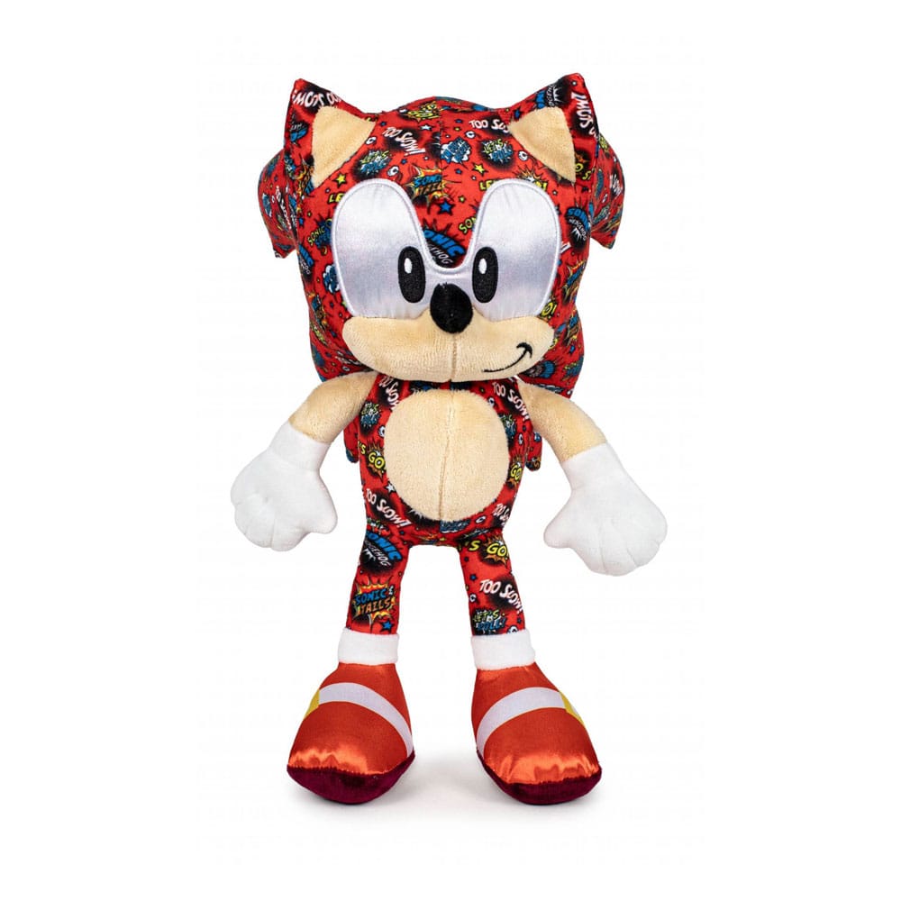 Sonic the Hedgehog Plush Figure Sonic Pop Comic 30 cm