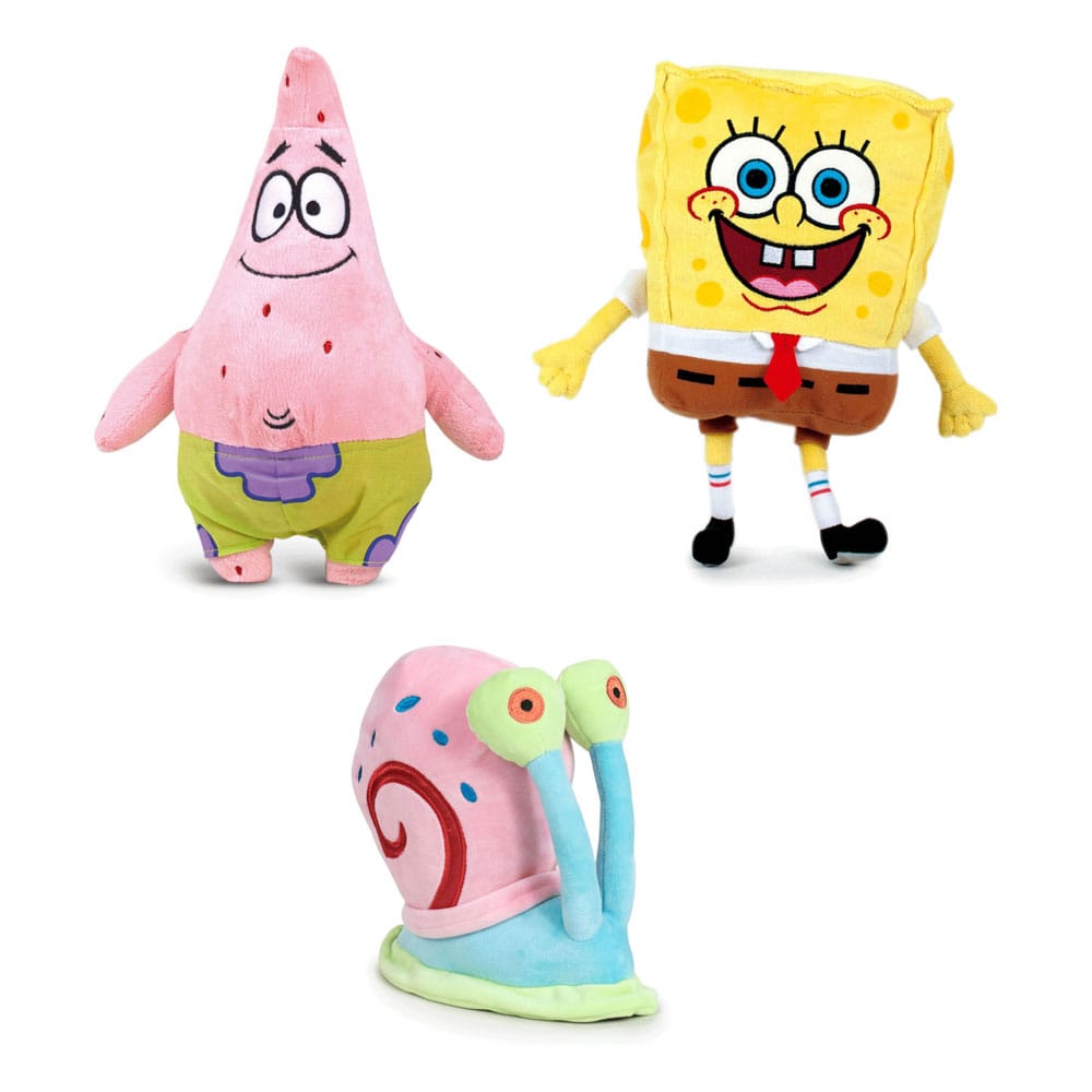 Assortimento di personaggi di figura di peluche spongeBob (12)
