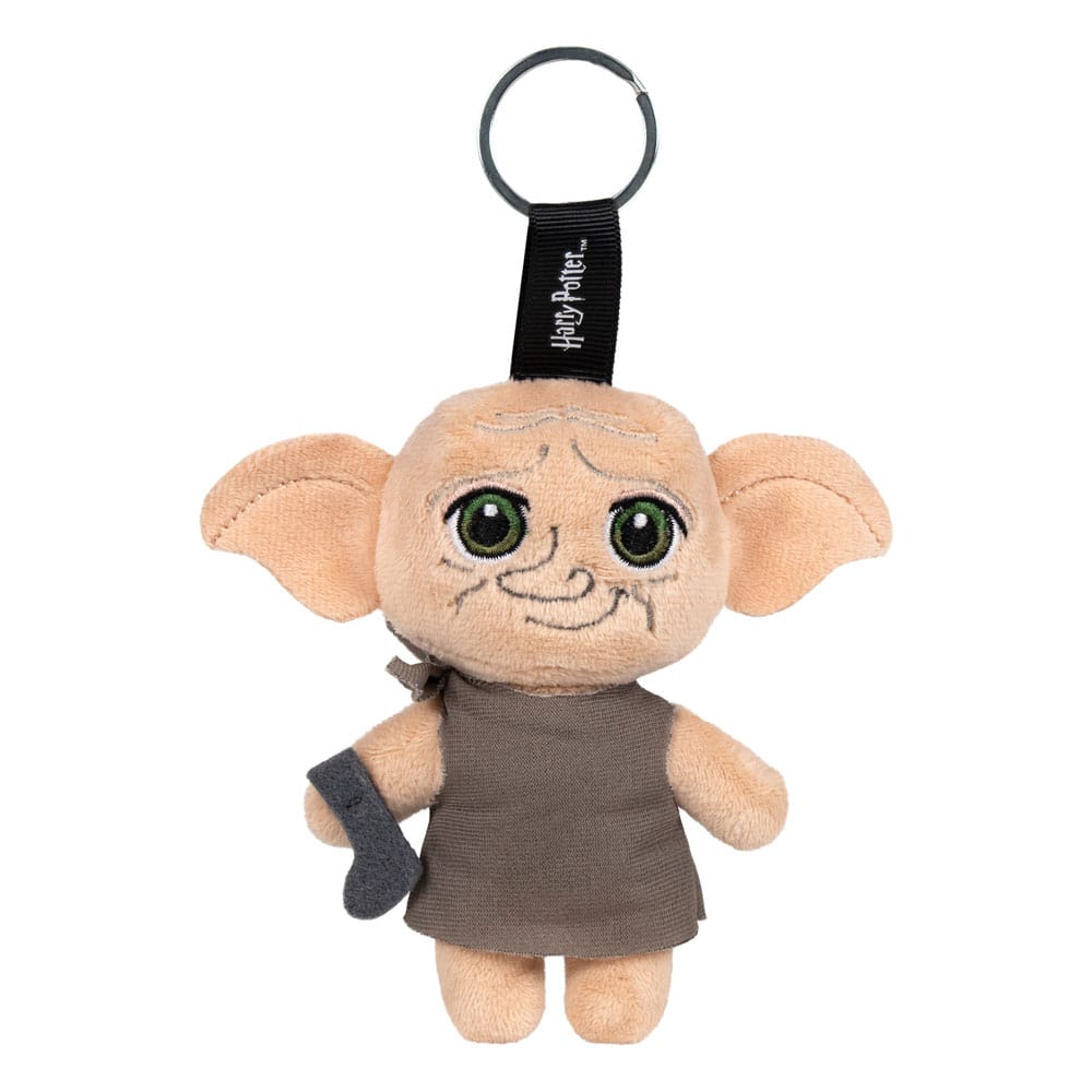 Harry Potter Plyschnyckelring med metallring Dobby 10 cm