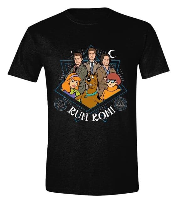 Supernatural Tişört Scoobynatural Grubu Ruh Roh