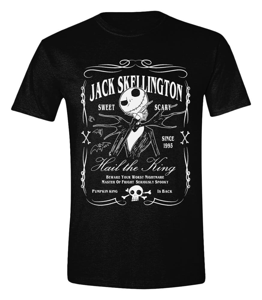 Disney The Nightmare Before Christmas T-Shirt Jack Skellington Label
