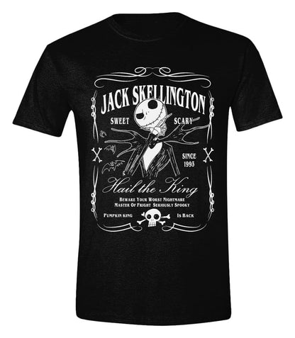 Disney The Nightmare Before Christmas T-Shirt Jack Skellington Label