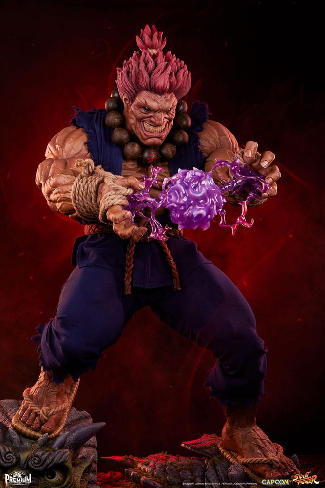 Street Fighter heykeli 1/2 Akuma 107 cm
