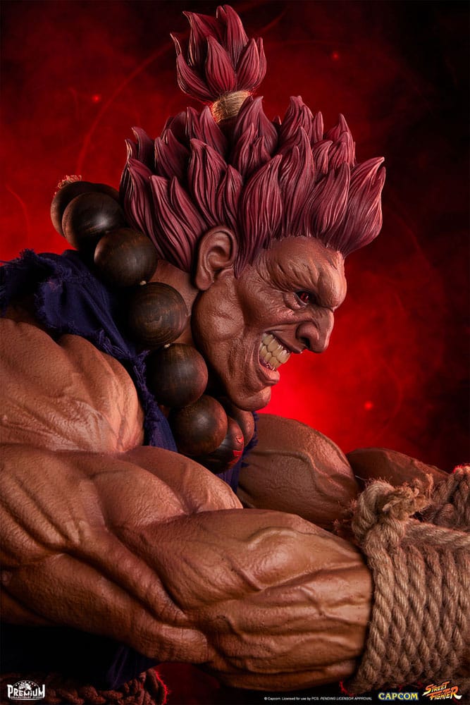 Statua Street Fighter 1/2 Akuma 107 cm