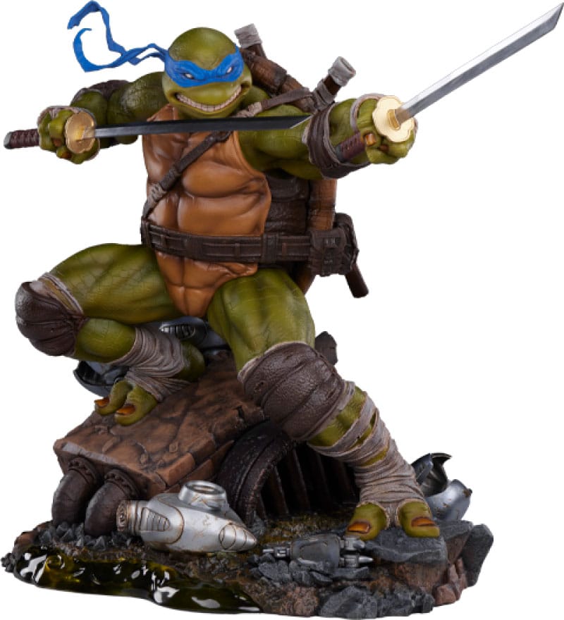 Estatua de tortugas ninja mutantes adolescentes 1/3 Leonardo (edición de lujo) 52 cm