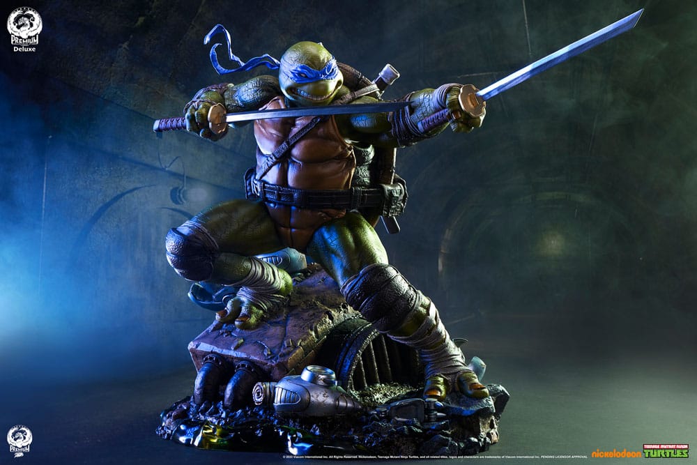 Estatua de tortugas ninja mutantes adolescentes 1/3 Leonardo (edición de lujo) 52 cm