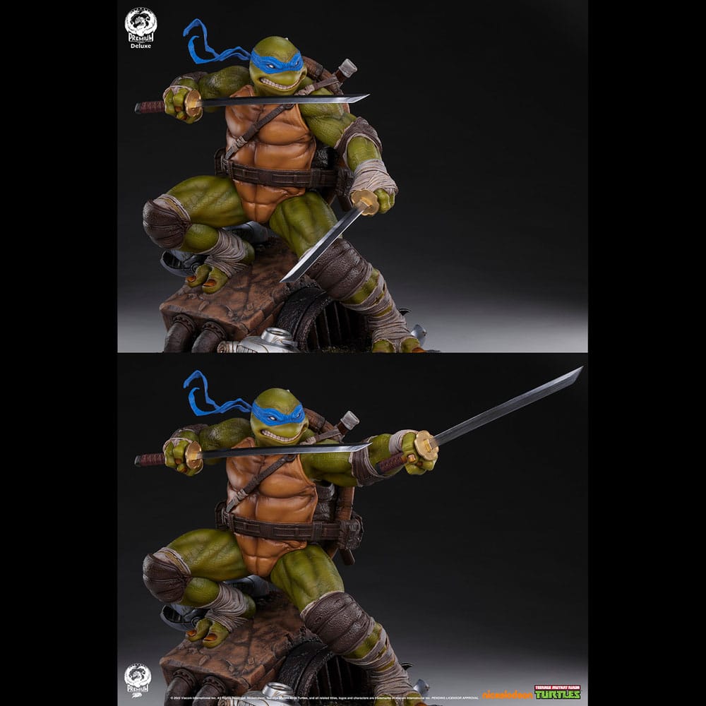 Estatua de tortugas ninja mutantes adolescentes 1/3 Leonardo (edición de lujo) 52 cm