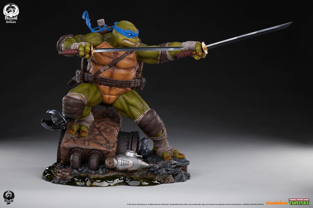 Estatua de tortugas ninja mutantes adolescentes 1/3 Leonardo (edición de lujo) 52 cm