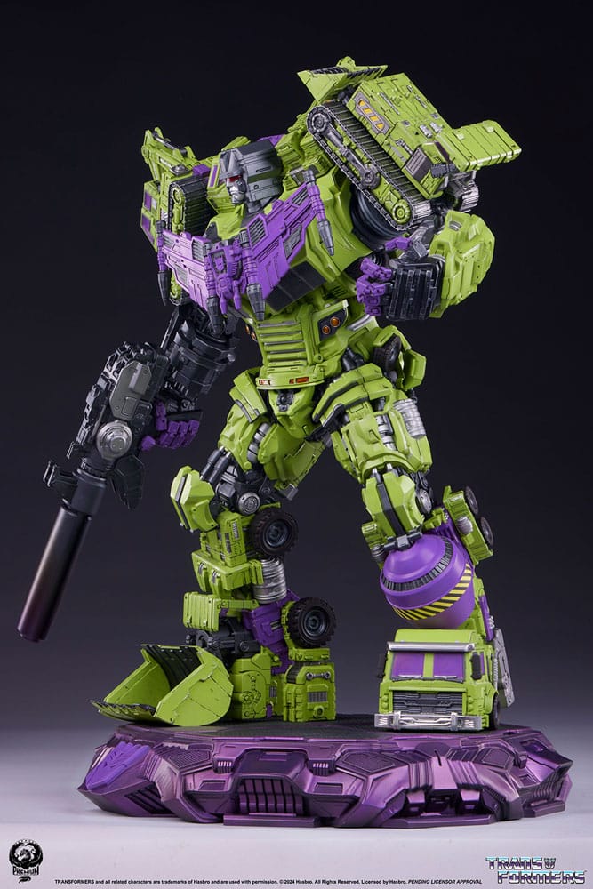 Transformers: statue della scala Museam devastator