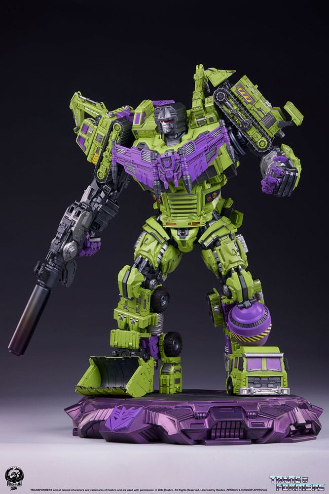 Transformers: statue della scala Museam devastator