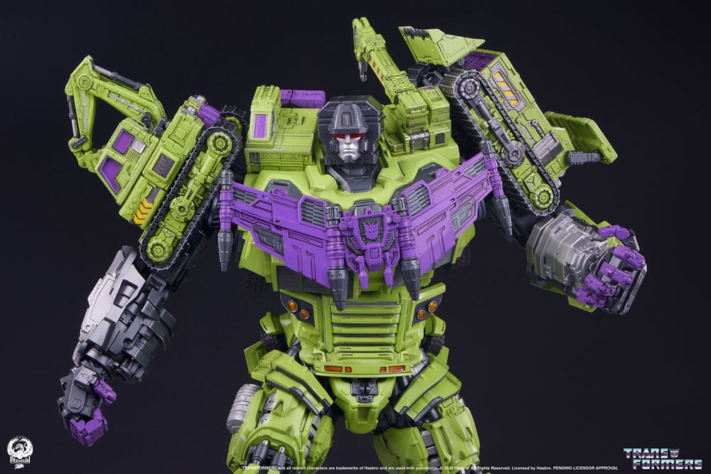 Transformers: statue della scala Museam devastator