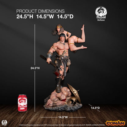 Conan der Barbar Statue 1/4 Conan Deluxe Edition 63 cm